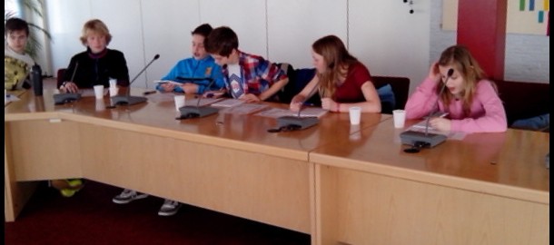 Raadslid in de klas